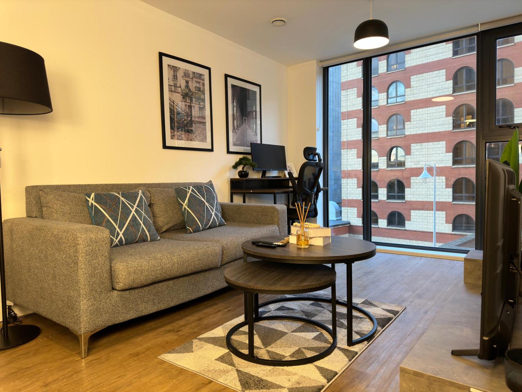 Cozy City Centre Apartment With Free Parking And Free Gym Birmingam Exterior foto