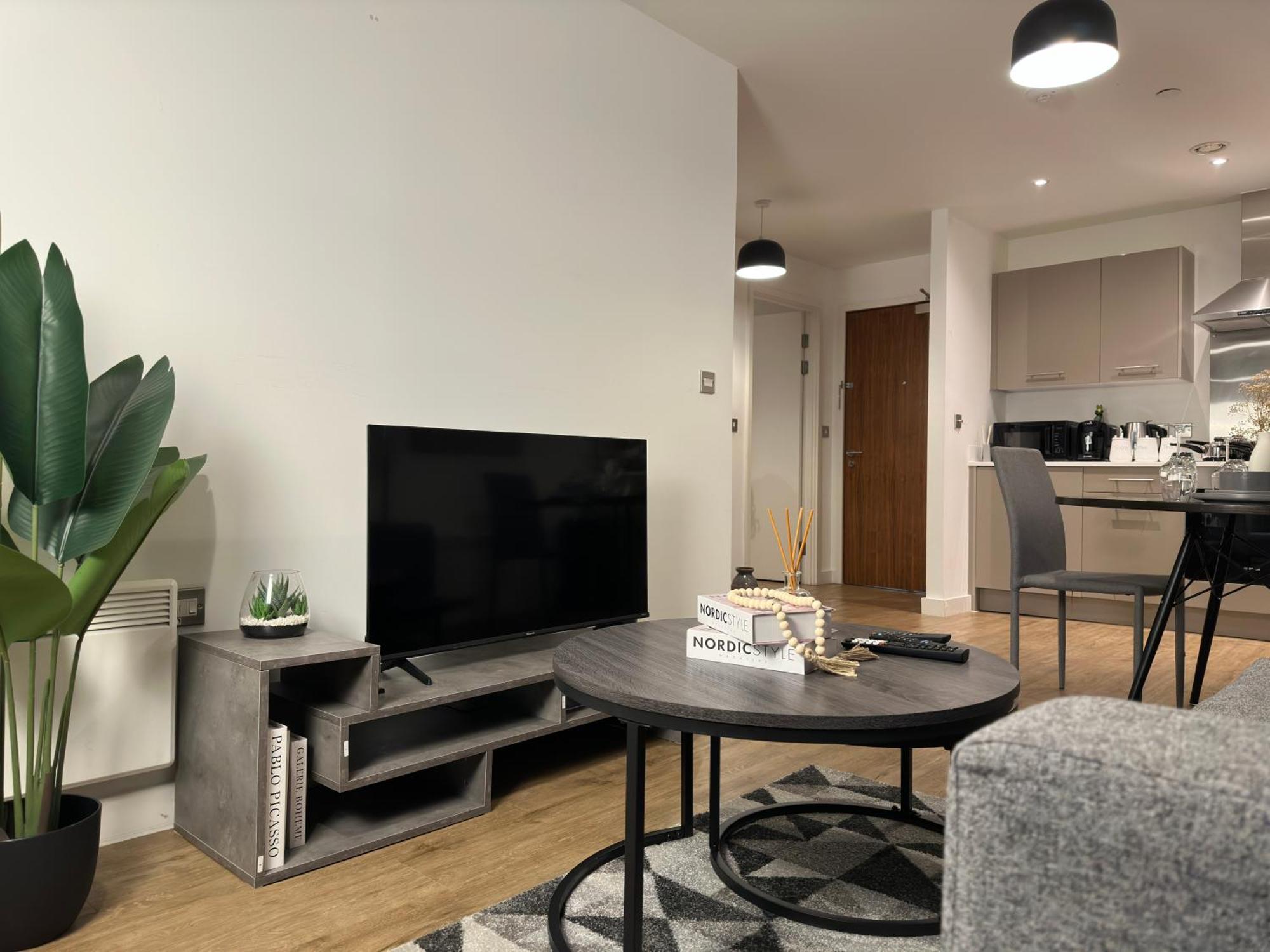 Cozy City Centre Apartment With Free Parking And Free Gym Birmingam Exterior foto