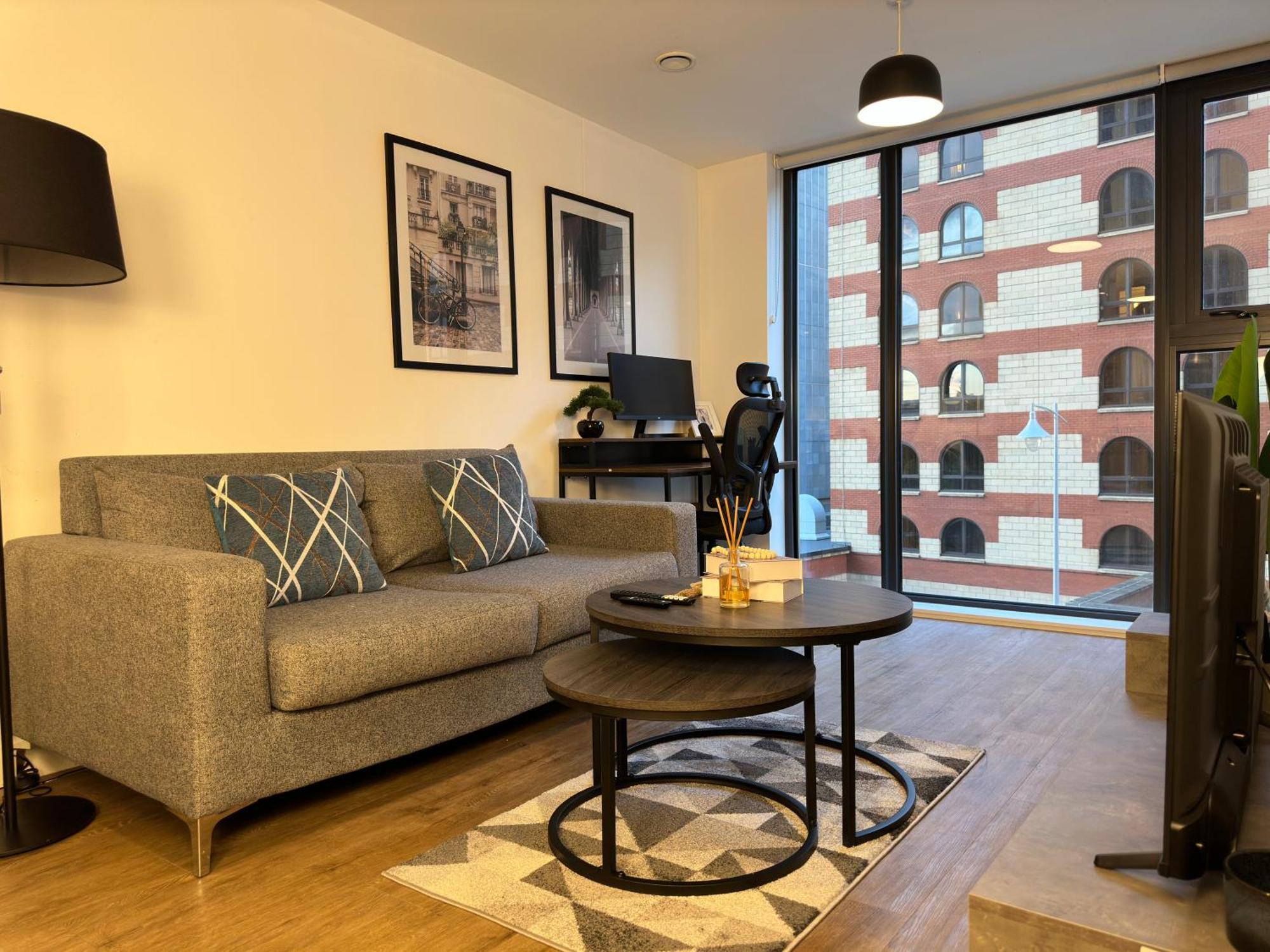 Cozy City Centre Apartment With Free Parking And Free Gym Birmingam Exterior foto