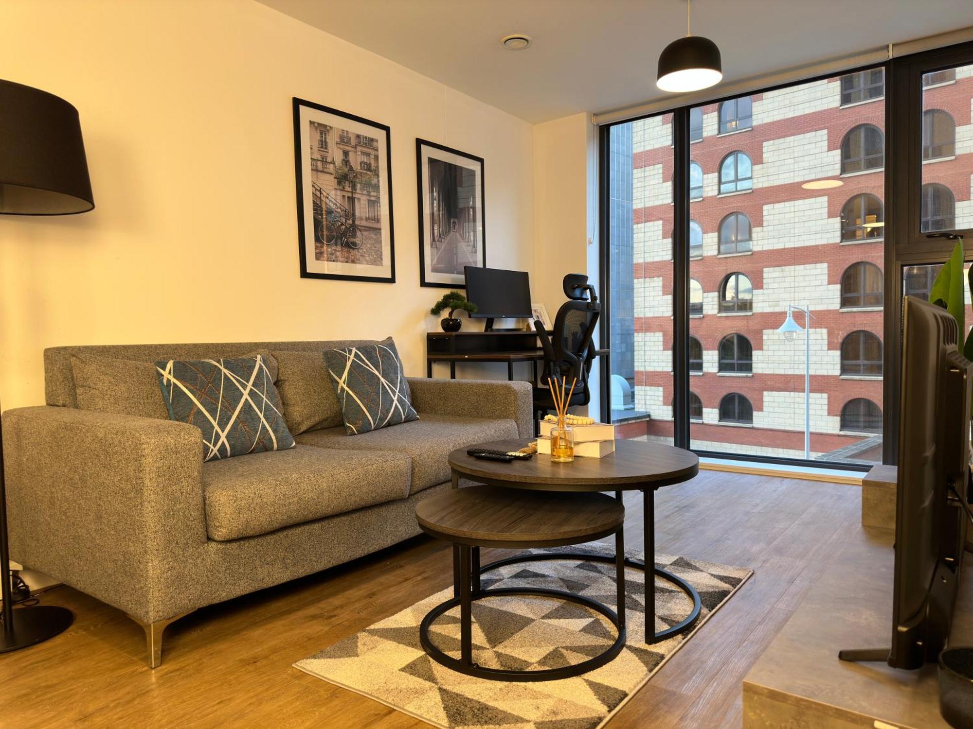 Cozy City Centre Apartment With Free Parking And Free Gym Birmingam Exterior foto